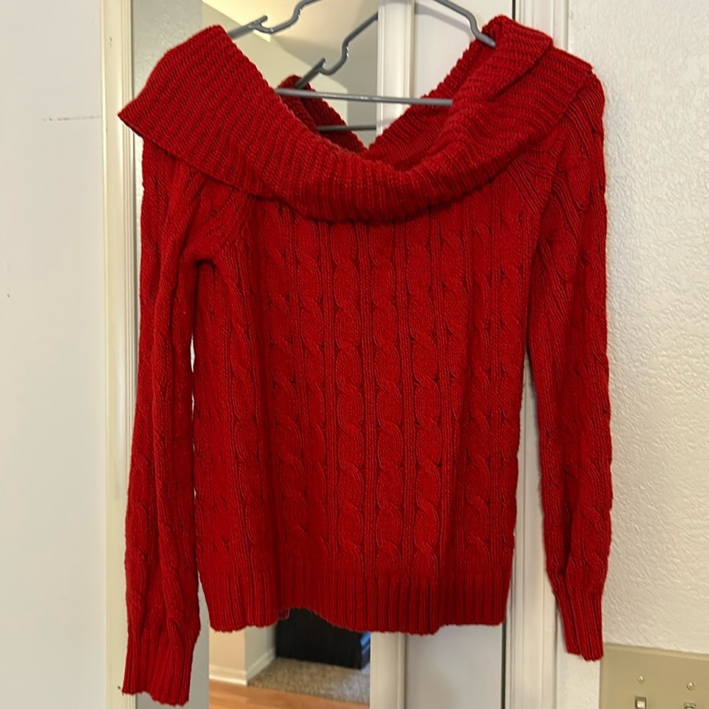 American Eagle off-shoulder sweater